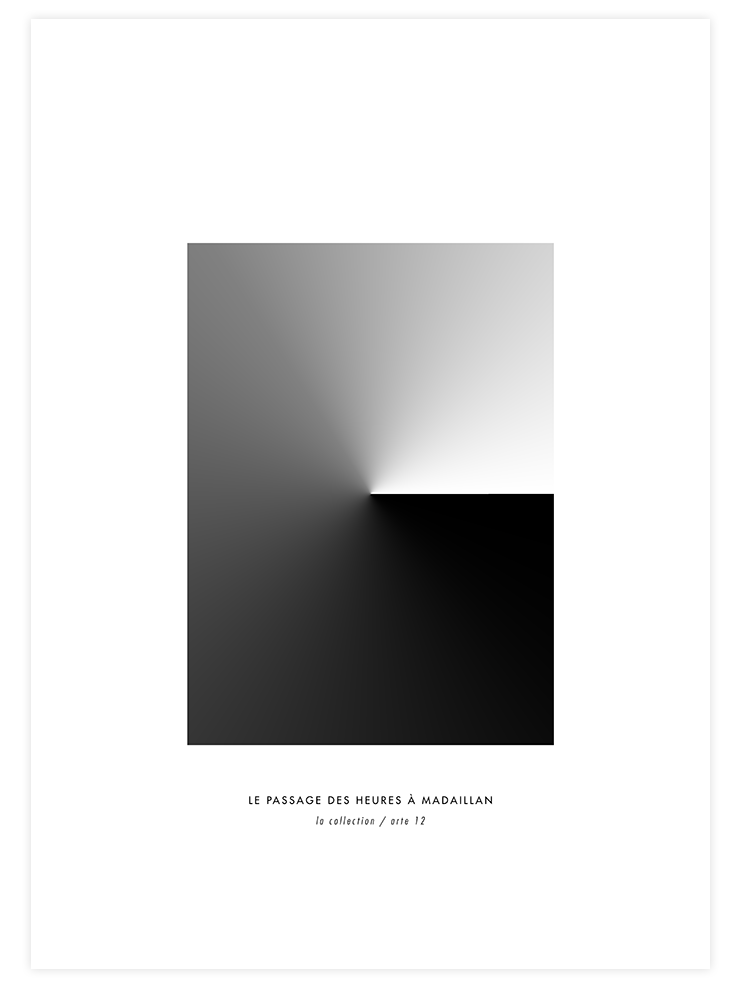Le Passage Des Heures A Madaillan - Art Print Sanatsal Poster