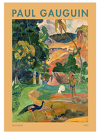 Paul Gauguin Landscape with Peacocks - Art Print