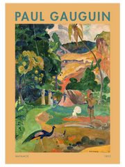 Paul Gauguin Landscape with Peacocks Poster - Giclée Baskı