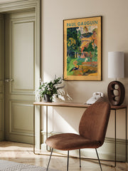 Paul Gauguin Landscape with Peacocks - Fine Art Poster