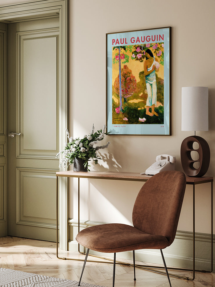 Paul Gauguin The Month of Maria - Art Print  Poster