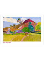 Paul Gauguin Tahitian Landscape - Art Print