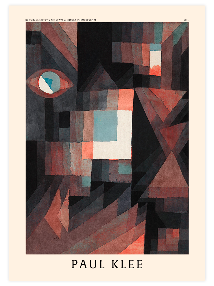 Paul Klee Abstract - Art Print Ürün ana görseli