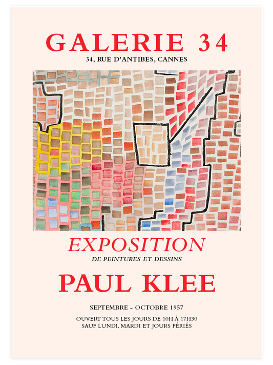 Paul Klee Afiş N12 Poster - Giclée Baskı