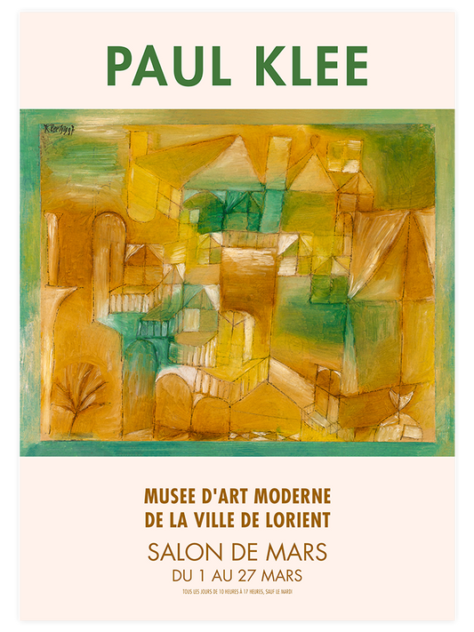 Paul Klee Afiş N16 Poster - Giclée Baskı