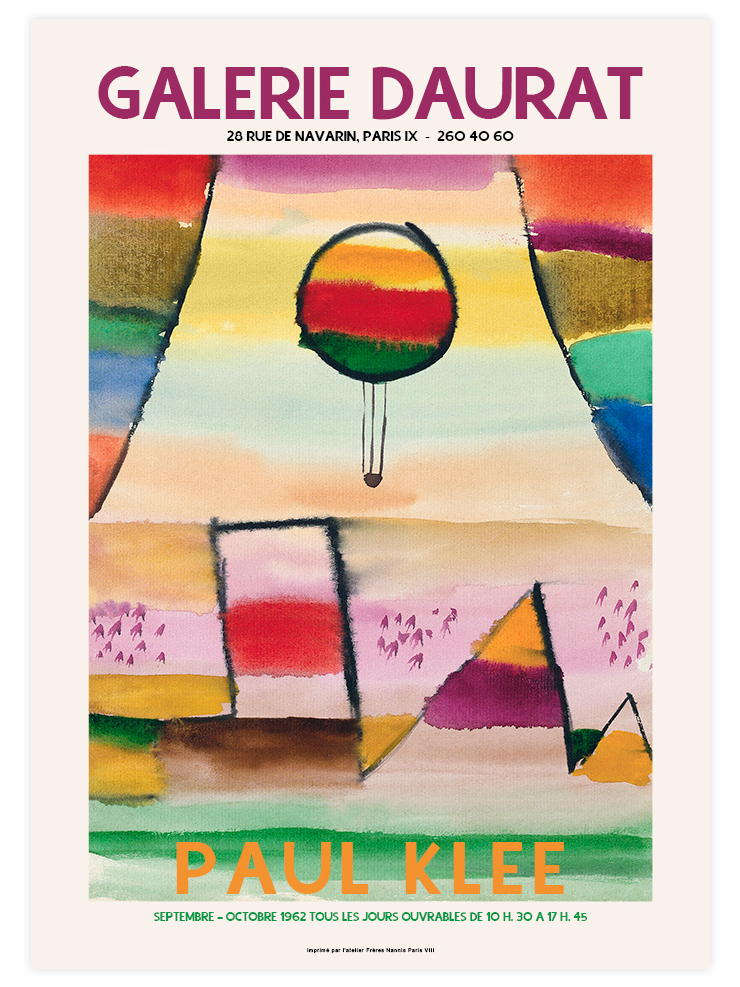 Paul Klee Afiş N14 - Art Print Ürün ana görseli