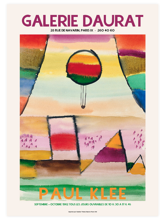 Paul Klee Afiş N14 - Art Print