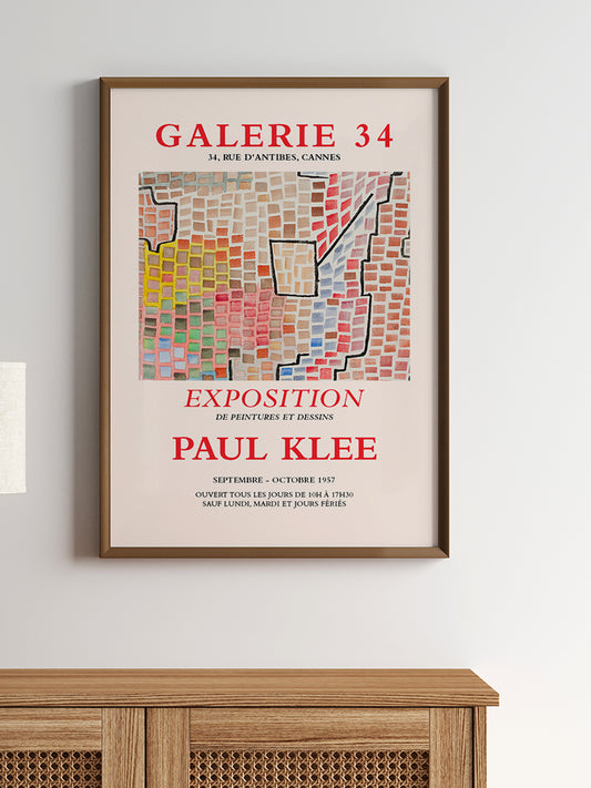 Paul Klee Afiş N12 Poster - Giclée Baskı