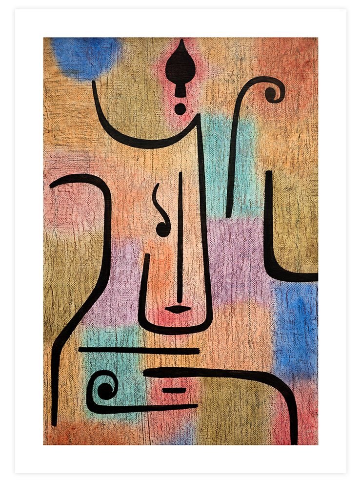 Paul Klee Archangel - Art Print