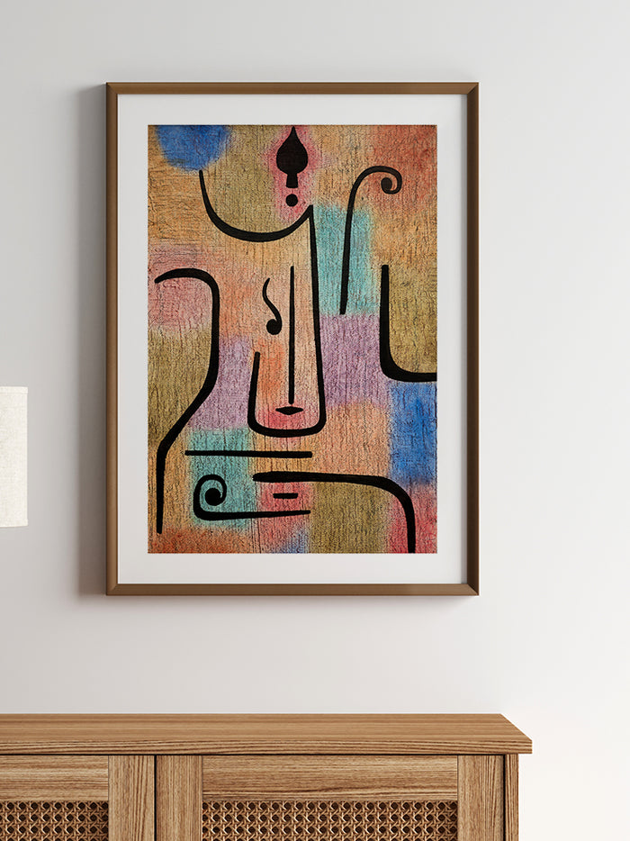 Paul Klee Archangel - Art Print  Poster