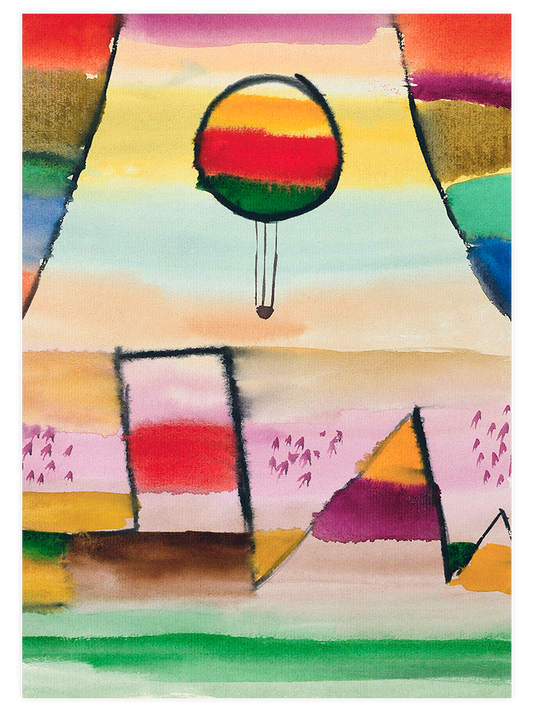 Paul Klee Balloon - Fine Art Poster