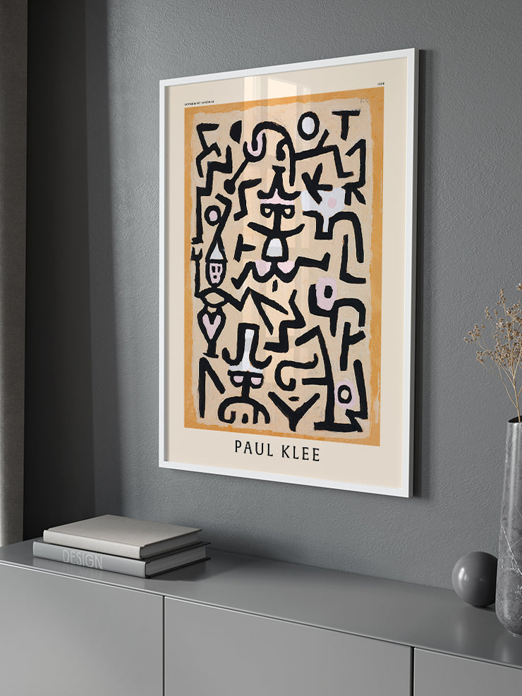 Paul Klee Comedians Handbill - Art Print  Poster