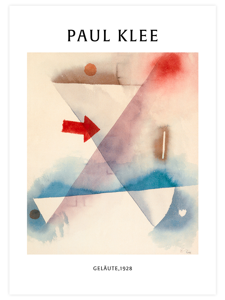Paul Klee Gelaute - Art Print