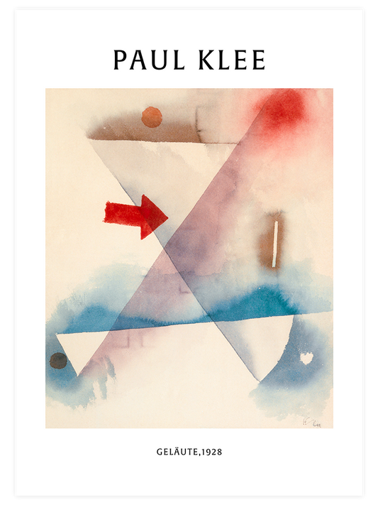 Paul Klee Gelaute - Art Print