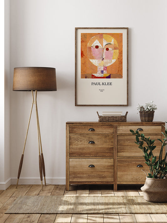 Paul Klee Senecio - Fine Art Poster