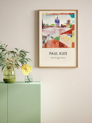 Paul Klee Hammamet With Its Mosque - Fine Art Poster