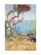 Paysage Méditerranéen - Art Print