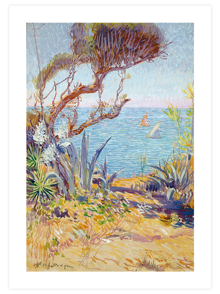 Paysage Méditerranéen - Art Print