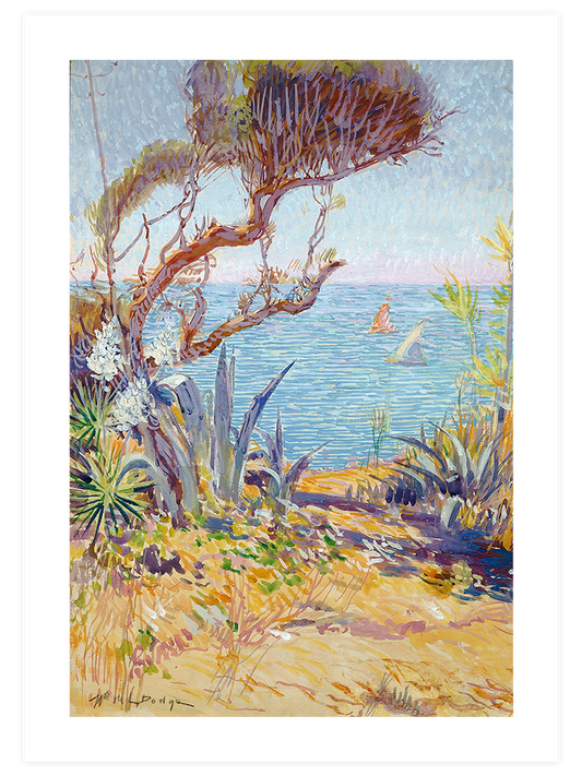 Paysage Méditerranéen - Art Print
