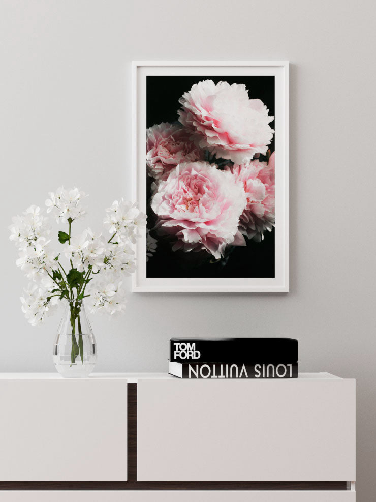 Pembe Şakayık - Art Print