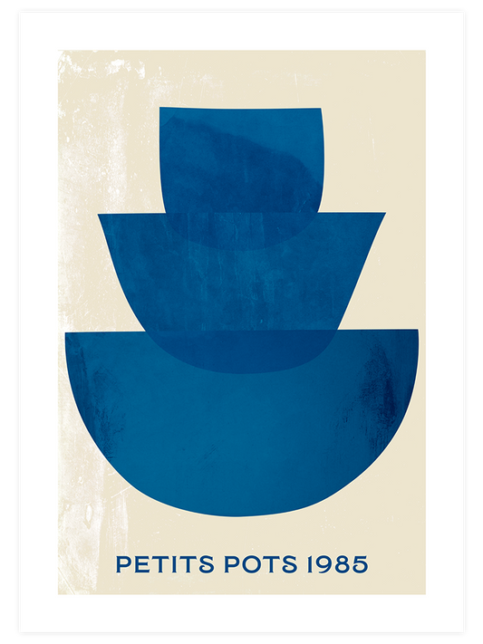 Petits Pots Poster - Giclée Baskı