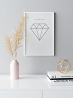 Shine Like A Diamond - Art Print