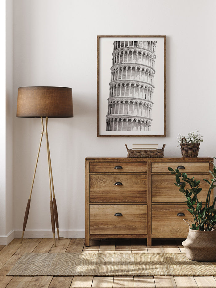 Pisa Kulesi N2 - Art Print  Poster