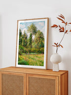 Camille Pissarro Kavaklar - Art Print