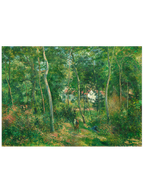 Pissarro Edge of the Woods - Art Print