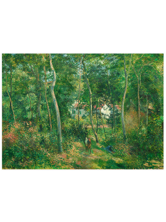 Camille Pissarro Edge of the Woods - Fine Art Poster
