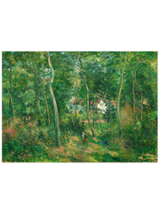 Camille Pissarro Edge of the Woods - Fine Art Poster
