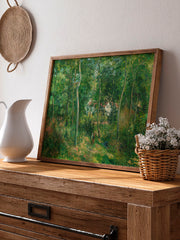 Camille Pissarro Edge of the Woods Poster - Giclée Baskı