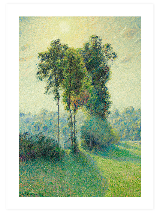 Camille Pissarro Landscape at Saint-Charles - Fine Art Poster
