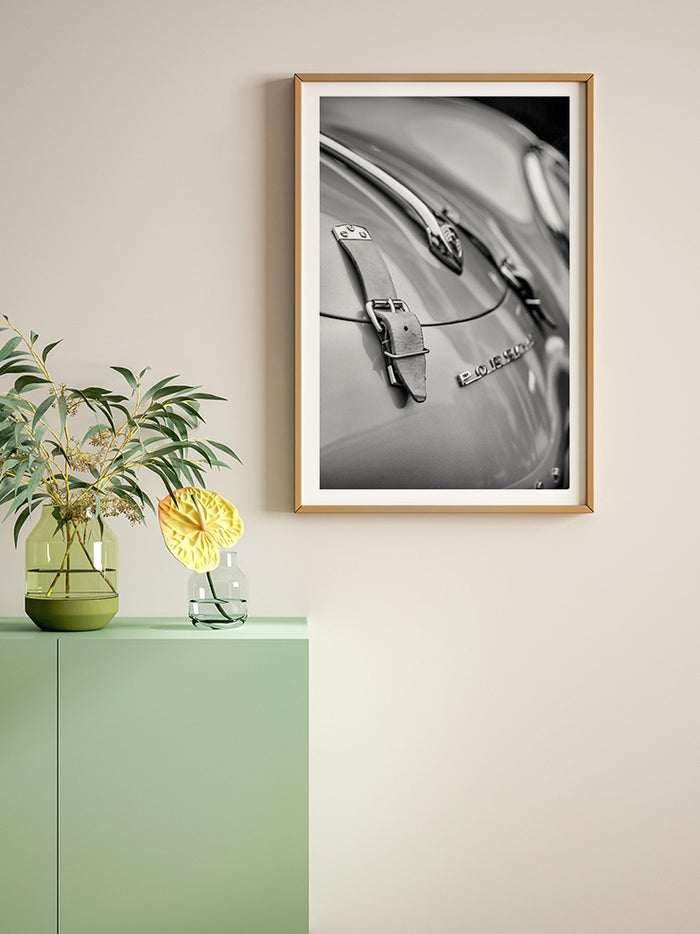 Vintage Porsche - Art Print  Poster