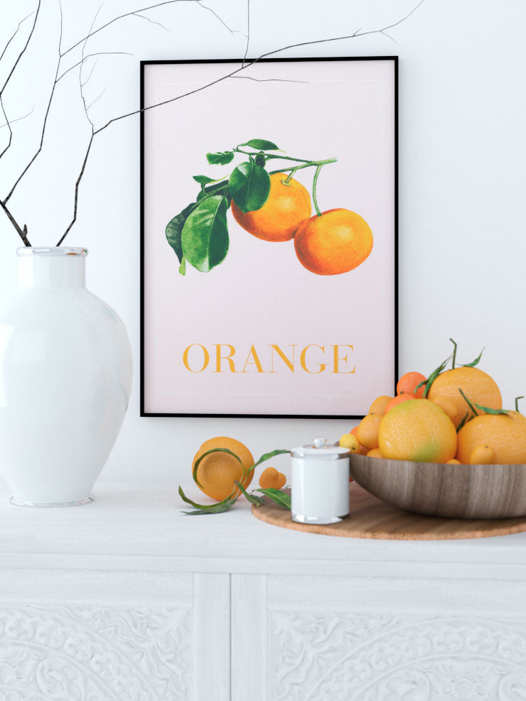 Orange - Art Print Ürün ikincil görseli