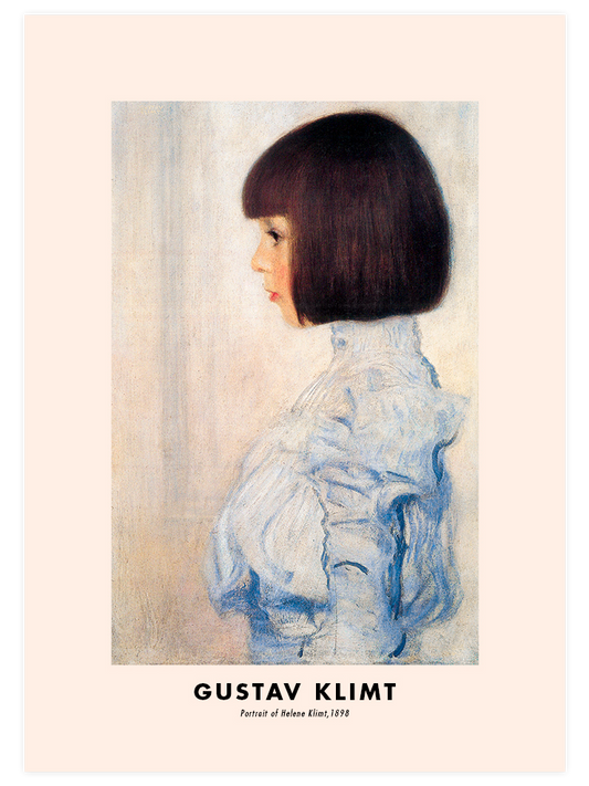 Gustav Klimt Portrait of Helene Klimt - Art Print