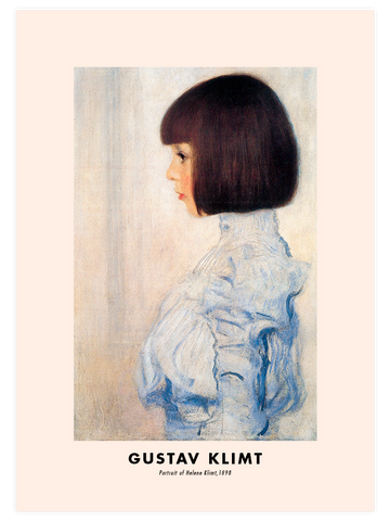 Gustav Klimt Portrait of Helene Klimt - Art Print