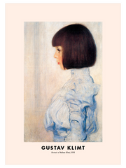 Gustav Klimt Portrait of Helene Klimt - Fine Art Poster