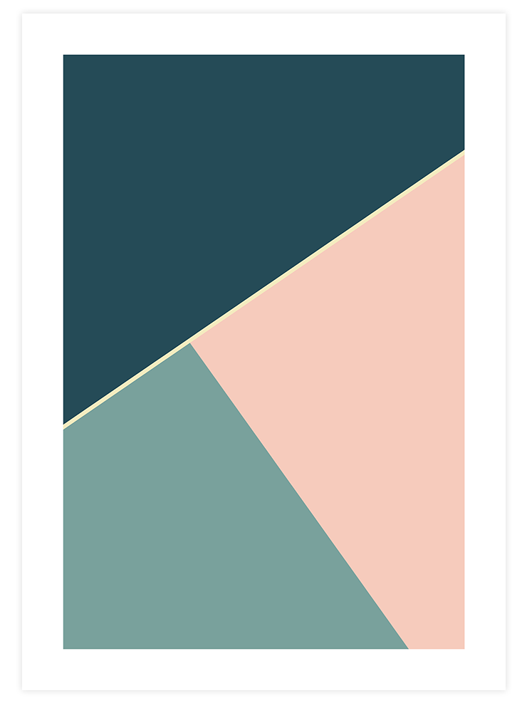 L'abstrait N2 - Art Print