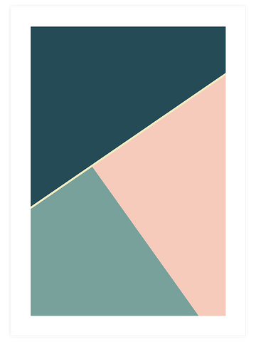 L'abstrait N2 - Art Print