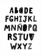 Alfabe N3 - Art Print