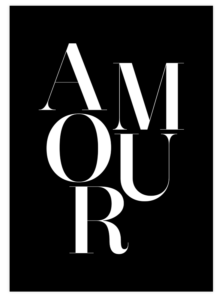 Amour - Art Print