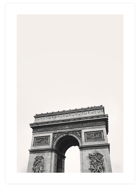 Arc De Triomphe Poster - Giclée Baskı