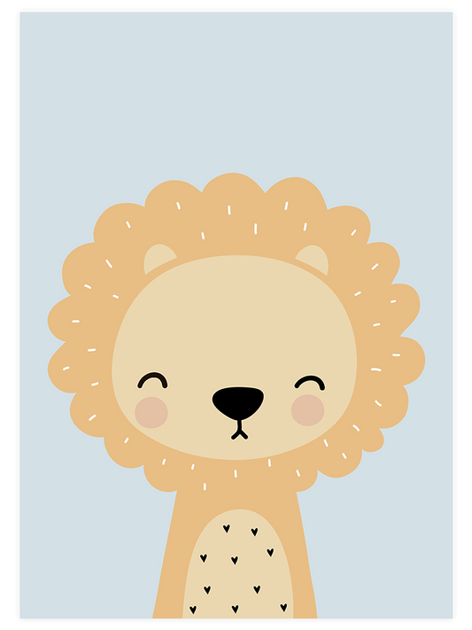 Aslan Resmi - Art Print