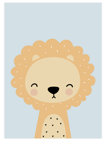 Aslan Resmi - Art Print