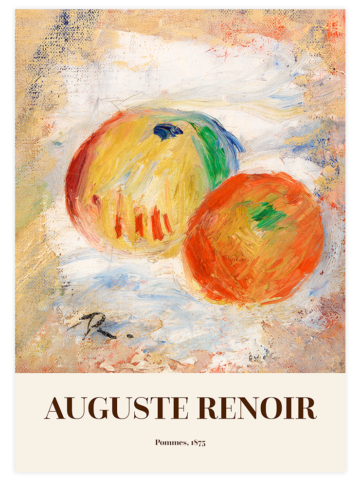 Auguste Renoir Apples - Art Print Ürün ana görseli