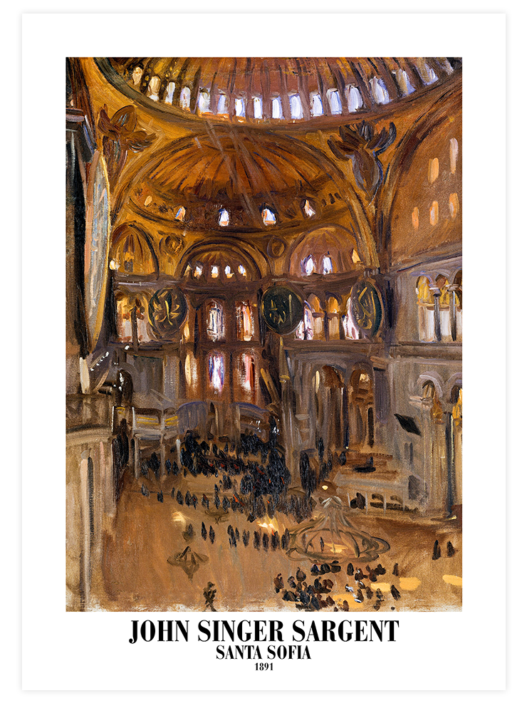 Ayasofya - Art Print