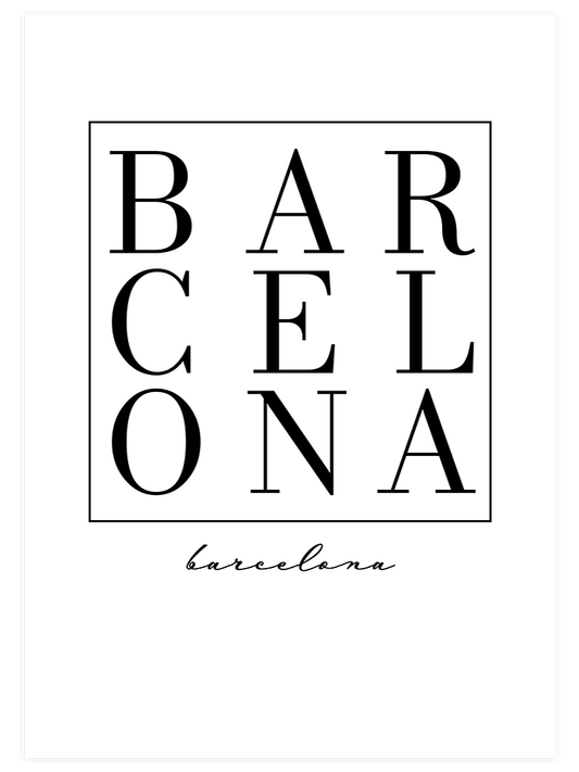 Barcelona - Art Print