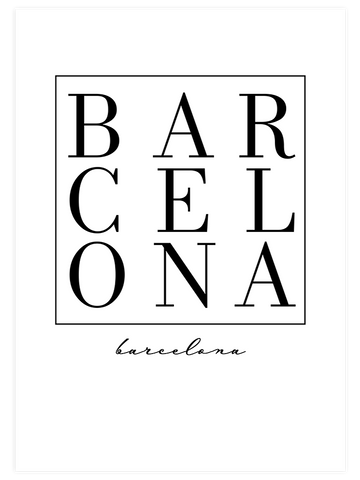 Barcelona - Art Print