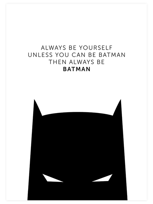 Batman - Fine Art Poster